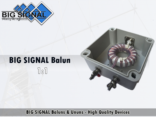 BIG SIGNAL Balun 1:1 (2.000 W. PEP)