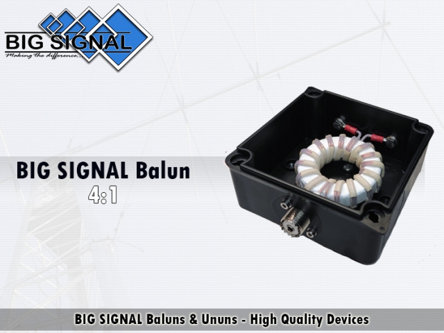 BIG SIGNAL Balun 4:1 (2.000 W. PEP)