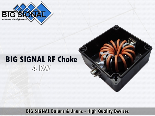 BIG SIGNAL RF Choke (4.000 W. PEP)