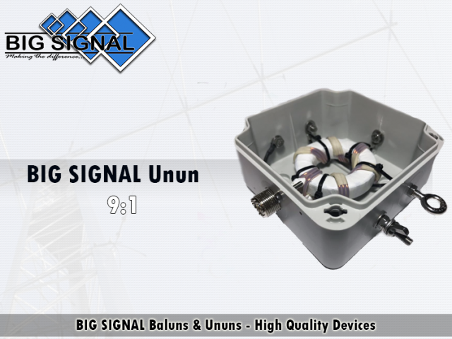 BIG SIGNAL Unun 9:1 (2.000 W. PEP)